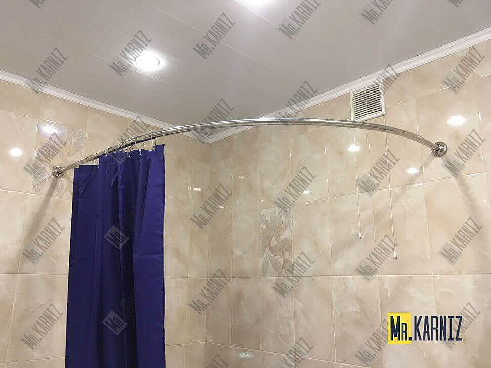 Карниз для ванны Santek Ибица 150х100 Усиленный 20 мм MrKARNIZ фото 10