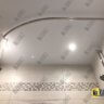Карниз для ванной Угловой Асимметричный Дуга 160х95 (Усиленный 25 мм) MrKARNIZ фото 6